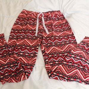 Bobbie Brooks  drawstring waist sleep pants size S Large